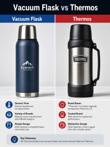 vacuum flask vs thermos